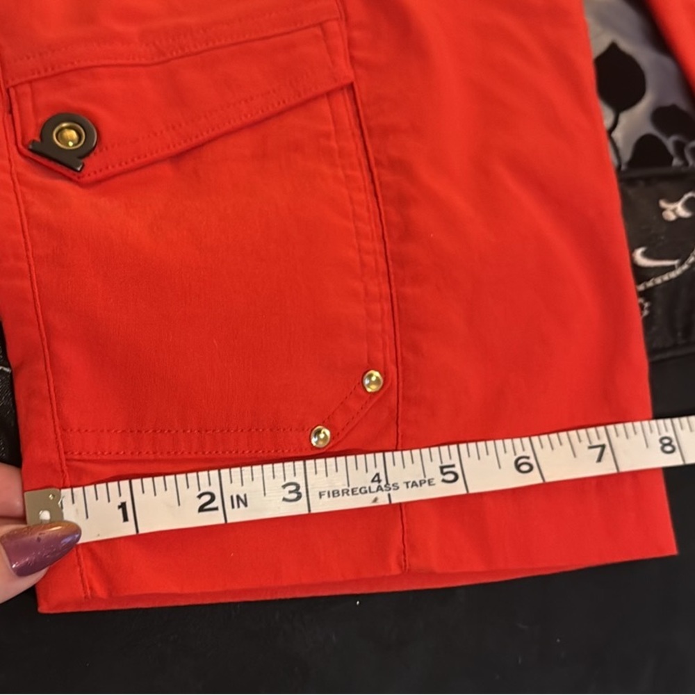 Jaime Sadock Coral Cargo Bermuda shorts - Picture 4 of 13
